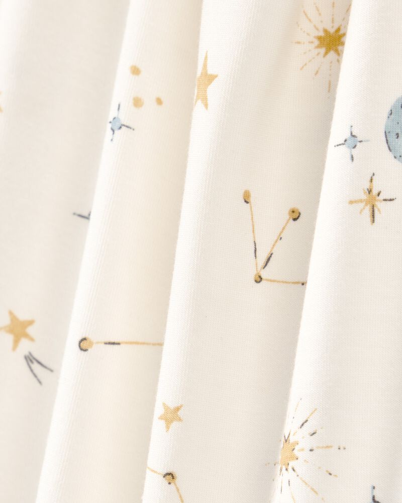 Jeune - Ensemble pyjama 2 pi&egrave;ces PurelySoft, constellation - Cr&egrave;me, image 5 sur 5 diapositives