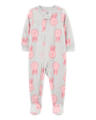 Toddler 2-Pack Fleece Footie Pajamas, image 4 of 5 slides