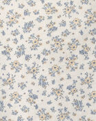 Toddler Girl 2-Piece Top & Short Set Made with Organic Cotton in Spring Bloom Print, image 4 of 6 slides