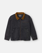 Tout-petit gar&ccedil;on &ndash; Blouson d&rsquo;&eacute;curie utilitaire &ndash; Noir, image 1 sur 2 diapositives