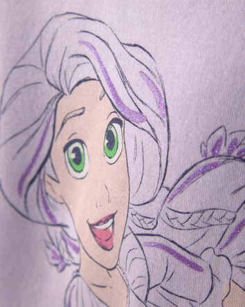 Toddler Girl Disney&copy; Rapunzel Fleece Pullover Sweatshirt - Purple, 