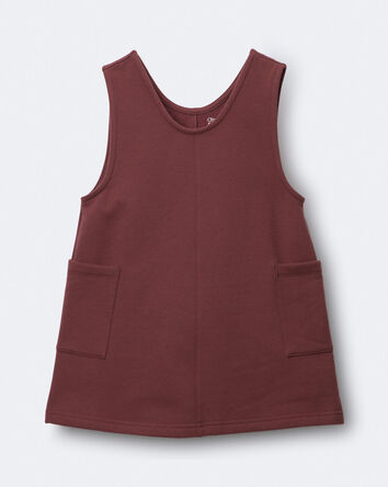 Toddler Girl Otter Pocket Jumper - Burgundy, 