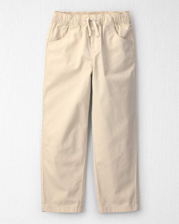 Kids Organic Cotton Baggy Twill Pants, 