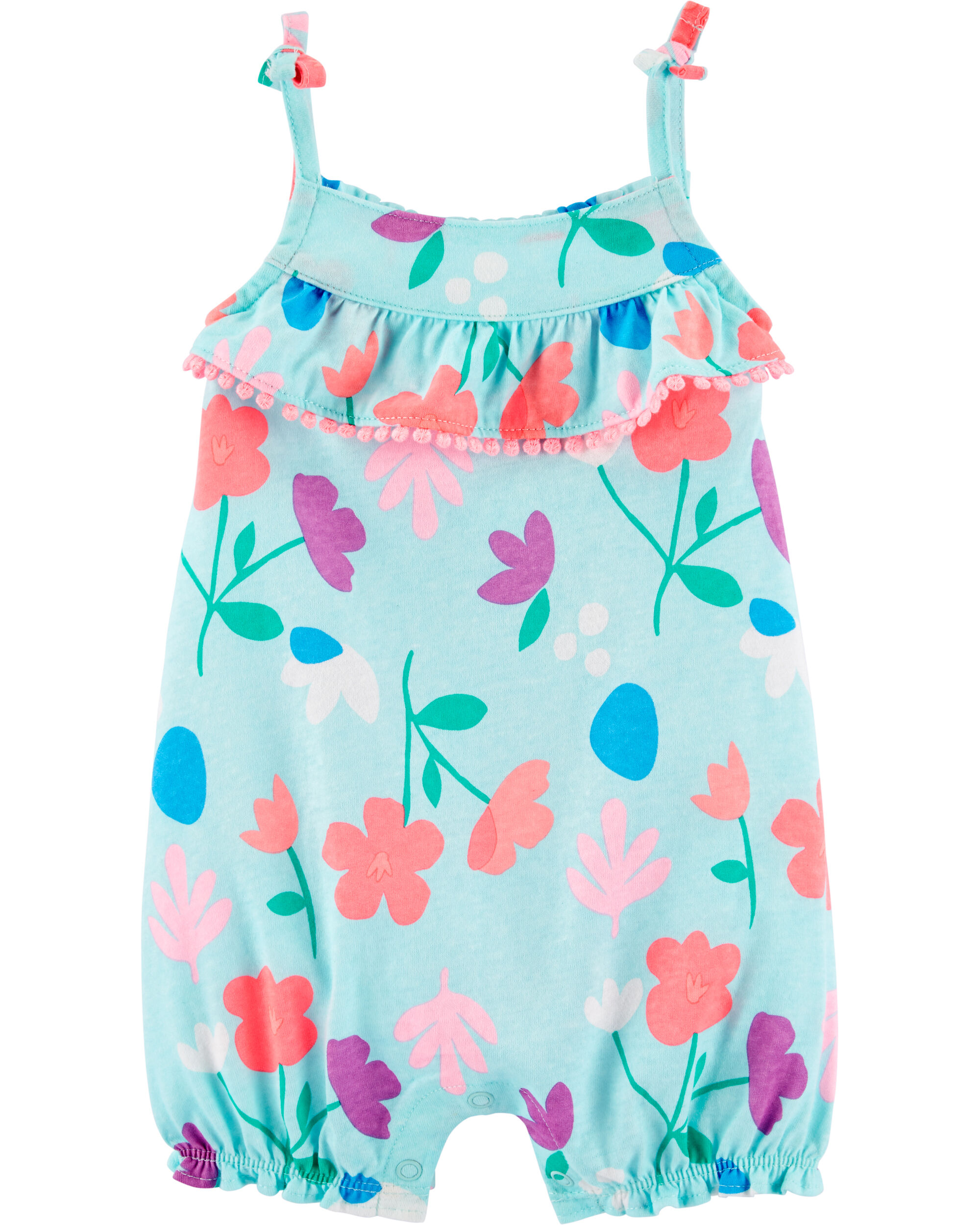 Floral Tank Jersey Romper Carter S Oshkosh Canada