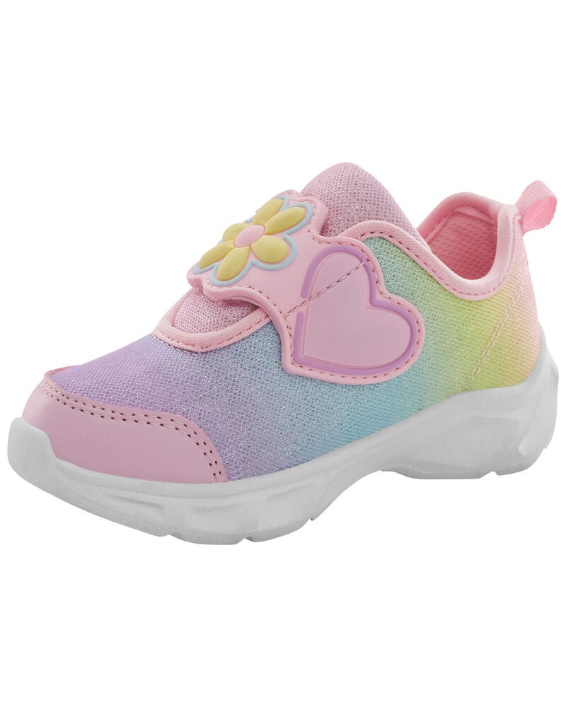 Toddler Heart Light-Up Sneakers, image 6 of 6 slides