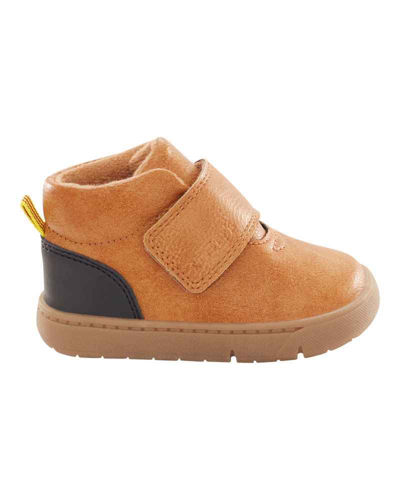  Every Step® First Walker High-Top Boots - Brown, image 2 of 7 slides