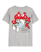 Kid Smurfs Graphic Tee - Grey, image 2 of 4 slides