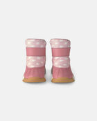 Girls SOREL Whitney&trade; III Strap Mid Snow Boot- Pink, image 1 of 3 slides