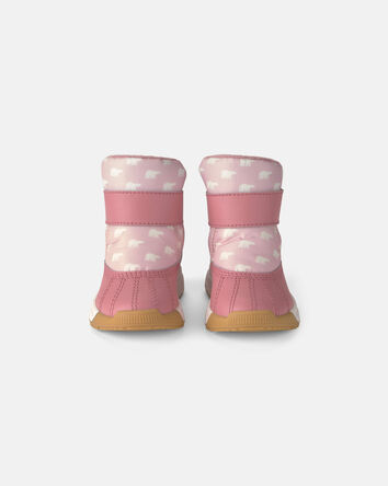 Girls SOREL Whitney&trade; III Strap Mid Snow Boot- Pink, 