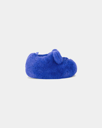 Gar&ccedil;ons - Pantoufles douillettes &agrave; th&egrave;me monstre - Bleu, 