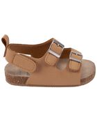 Cork Sandal Baby Shoes, image 2 of 8 slides