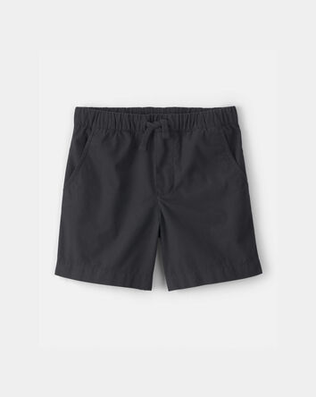 Boys Canvas Shorts - Black, 
