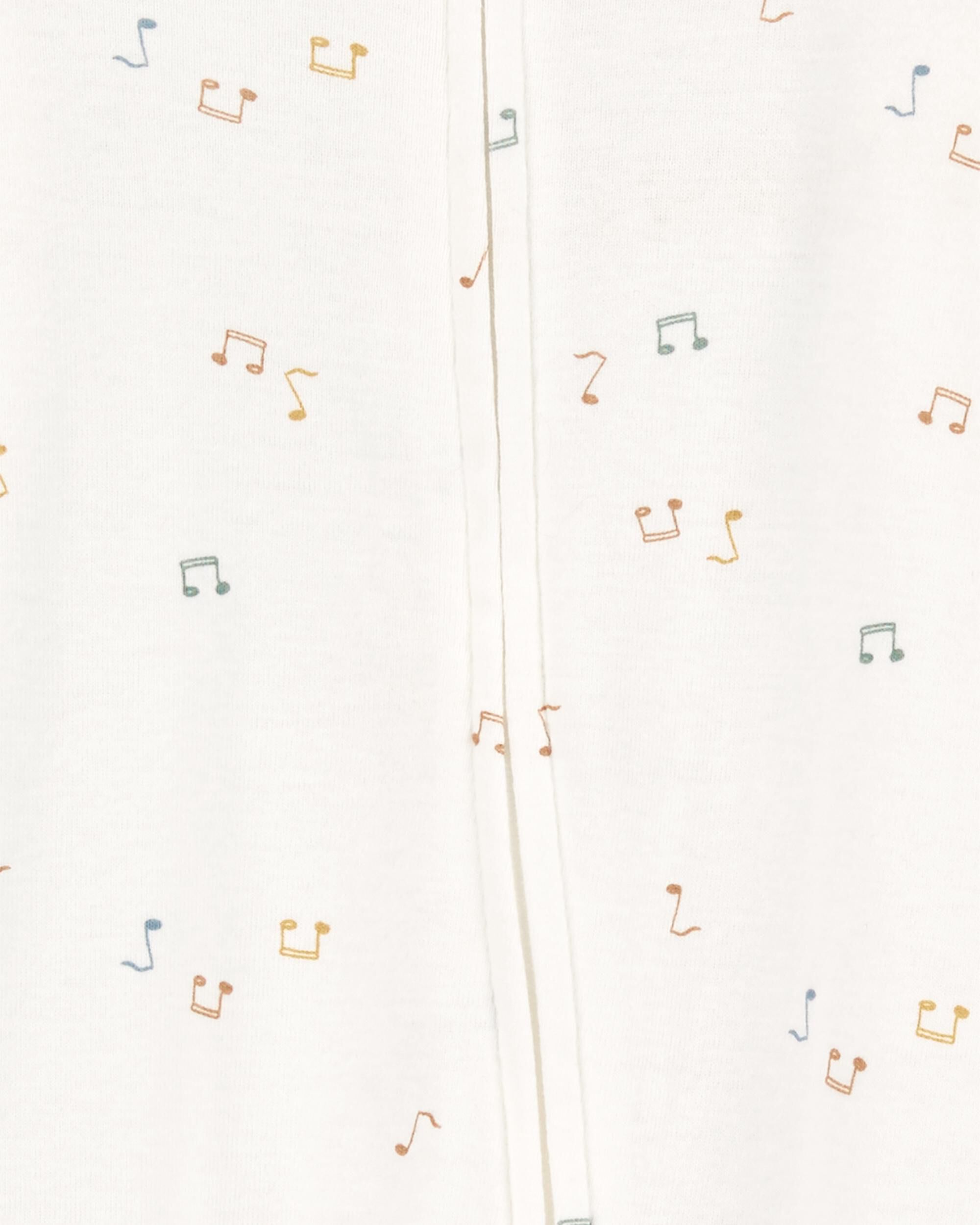 baby−G Baby 2-Pack 2-Way Zip Cotton Blend Sleeper Pyjamas