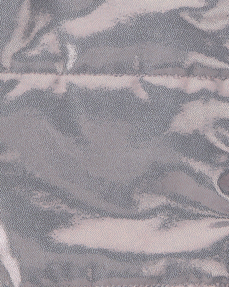 Toddler Girl Metallic Vest - Pink, image 3 of 4 slides