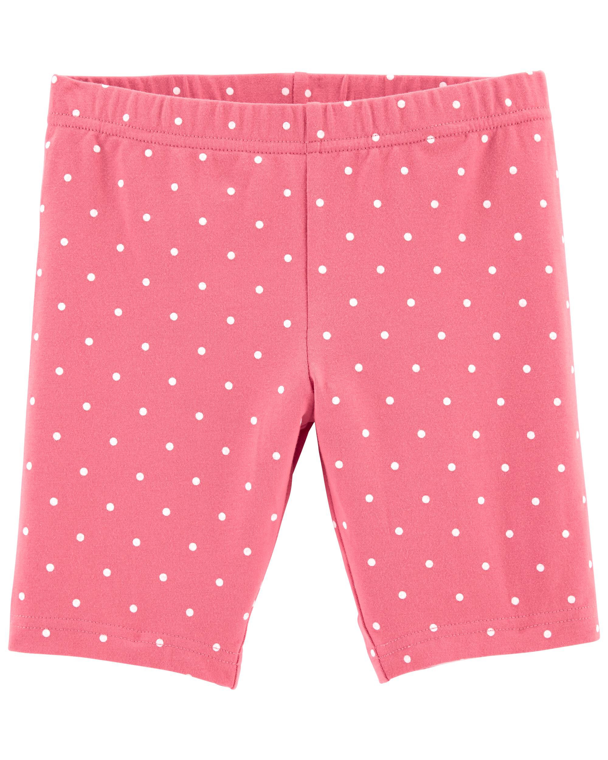 Polka dot clearance biker shorts