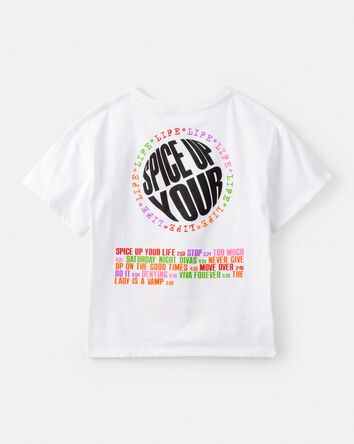 Jeune T-shirt à manches courtes Spice Girls - Ivoire, 