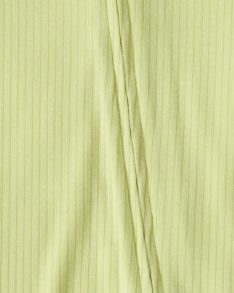 Baby PurelySoft&trade; 2-Way Zip Sleeper - Green, image 6 of 9 slides