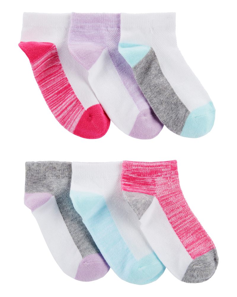 Toddler 6-Pack Socks, image 1 of 2 slides