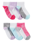 Toddler 6-Pack Socks, image 1 of 2 slides