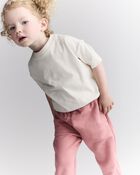 Tout-petit - T-shirt d&eacute;contract&eacute; &agrave; manches courtes et imprim&eacute; - Cr&egrave;me, image 1 sur 6 diapositives