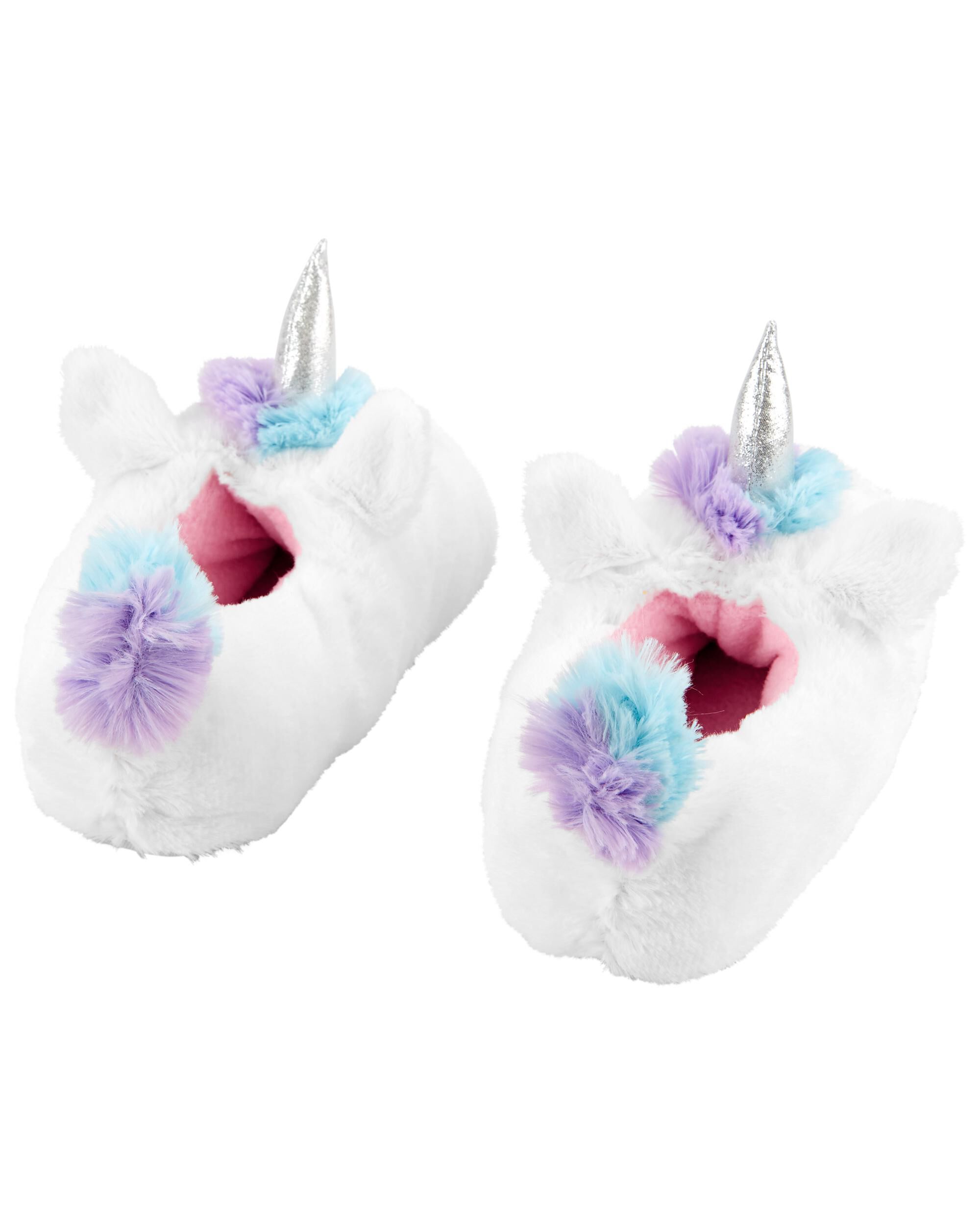Carter's unicorn slippers hotsell