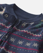 B&eacute;b&eacute; - Grenouill&egrave;re en coton biologique &agrave; motif jacquard, image 3 sur 4 diapositives