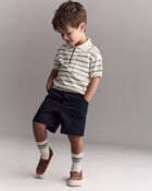 Toddler Boy Bermuda Short - Black, image 2 of 7 slides