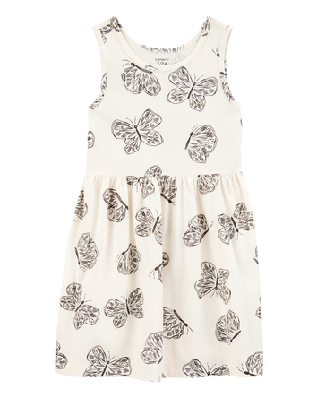 Kid Butterfly Tank Dress, 