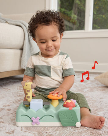 Geometric Wonders Musical Pounding Bench Baby Toy, 