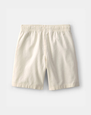 Gar&ccedil;ons - Short cargo en serg&eacute; - Cr&egrave;me, 
