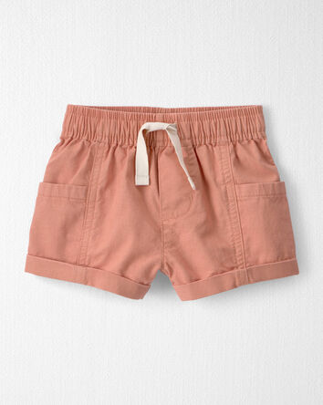 Baby Boy 2-Piece Shorts Set Made with Organic Cotton in Citrus, 
