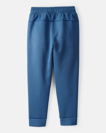 Boys Cotton Active Pants - Blue, 