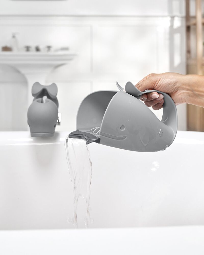 Moby Waterfall Bath Rinser - Grey, image 1 of 13 slides