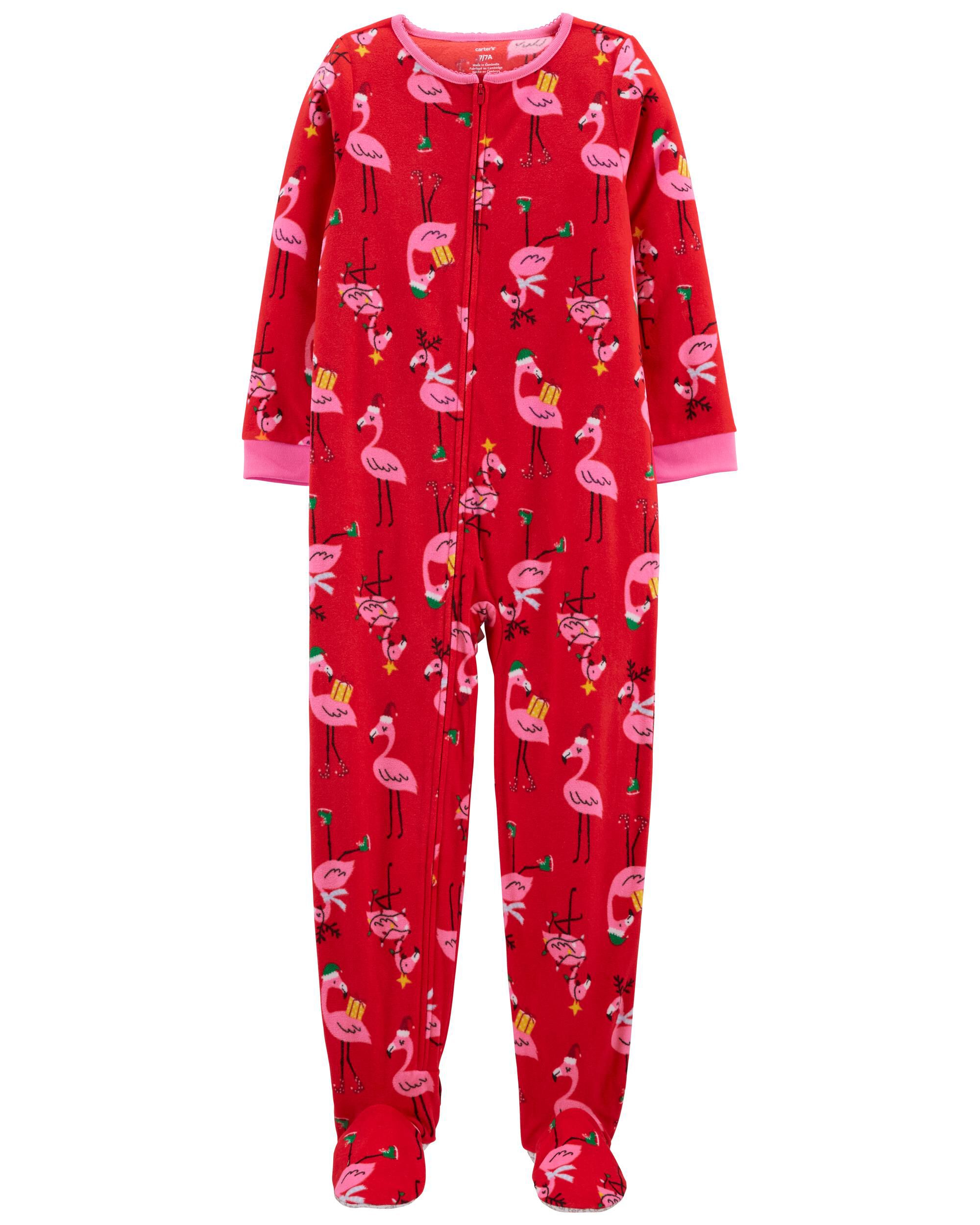 Carters size 8 footed pajamas deals
