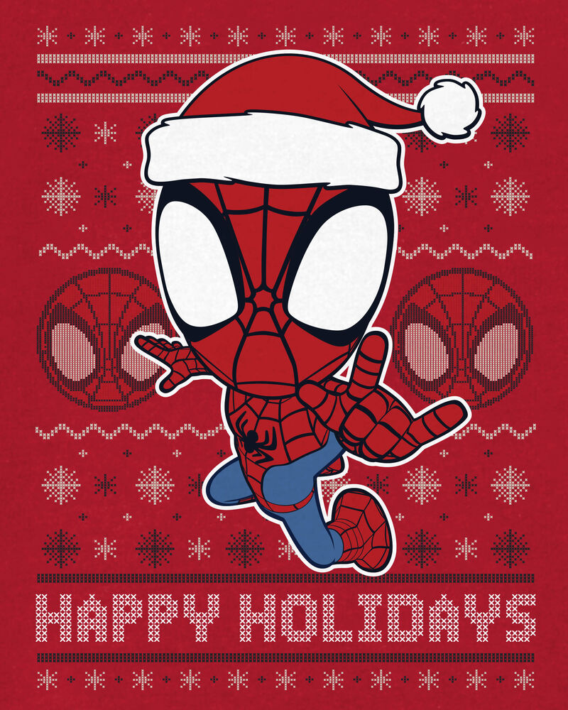 Toddler Spider-Man Christmas Pullover, image 2 of 3 slides
