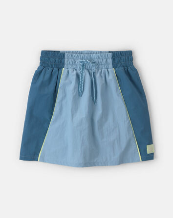 Girls Colourblock Skort - Blue, 