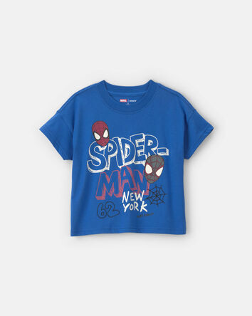 Toddler Boy 'New York' &copy;Marvel Spider-Man Graphic Tee - Blue, 