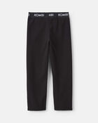 Tout-petit gar&ccedil;on - Pantalon couche de base en molleton Kombi - Noir, image 2 sur 3 diapositives