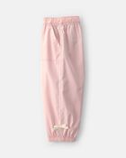 Toute-petite fille - Pantalon de jogging en popeline et boucle aux chevilles - Rose, image 3 sur 4 diapositives