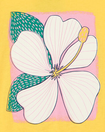 Flower Graphic Tee, 