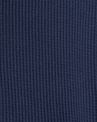 Boys Waffle Knit Hooded Jacket Made with Organic Cotton, image 4 of 4 slides