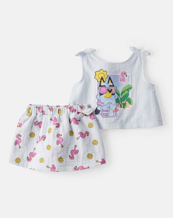 Baby 2-Piece Bluey Tank Top & Short Set, 