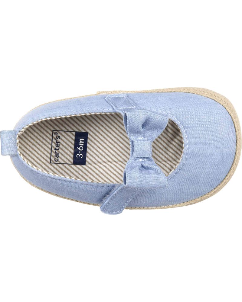 Bébé Chaussures Charles IX en chambray, image 4 sur 7 diapositives