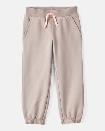 Tout-petit fille - Pantalon de jogging en coton – Brun, 