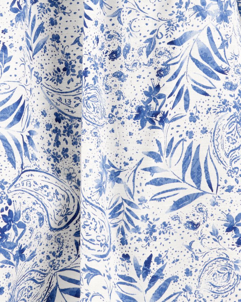 Enfant en bas âge Robe en chambray à fleurs , image 3 sur 4 diapositives