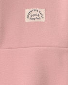 Toddler Girl 2-Piece Recycled Microfleece Top & Pant Set, image 3 of 4 slides