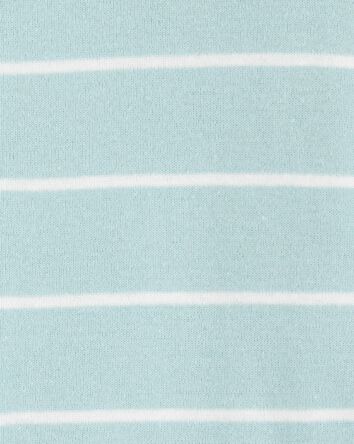 Baby 1-Piece Striped 100% Snug Fit Cotton Romper Pyjamas, 