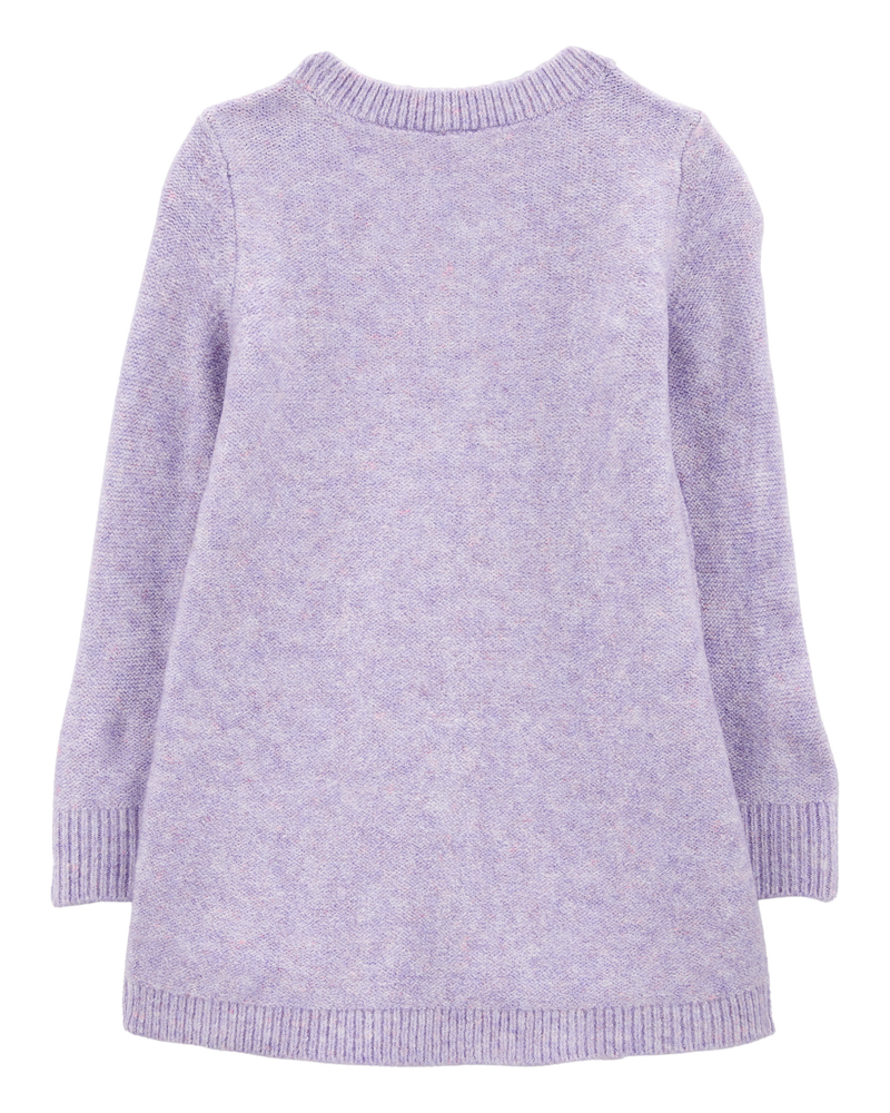 Purple long sleeve sweater cheap