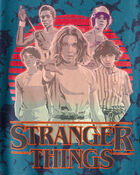 Kid Stranger Things Tie-Dye Short-Sleeve Graphic Tee - Black, image 2 of 2 slides