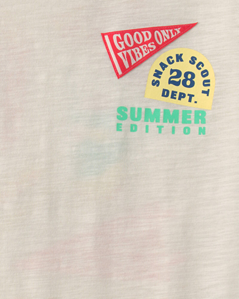 Gar&ccedil;ons - T-shirt &agrave; imprim&eacute; &laquo;Summer Snack Pack&raquo; - Cr&egrave;me, image 3 sur 4 diapositives